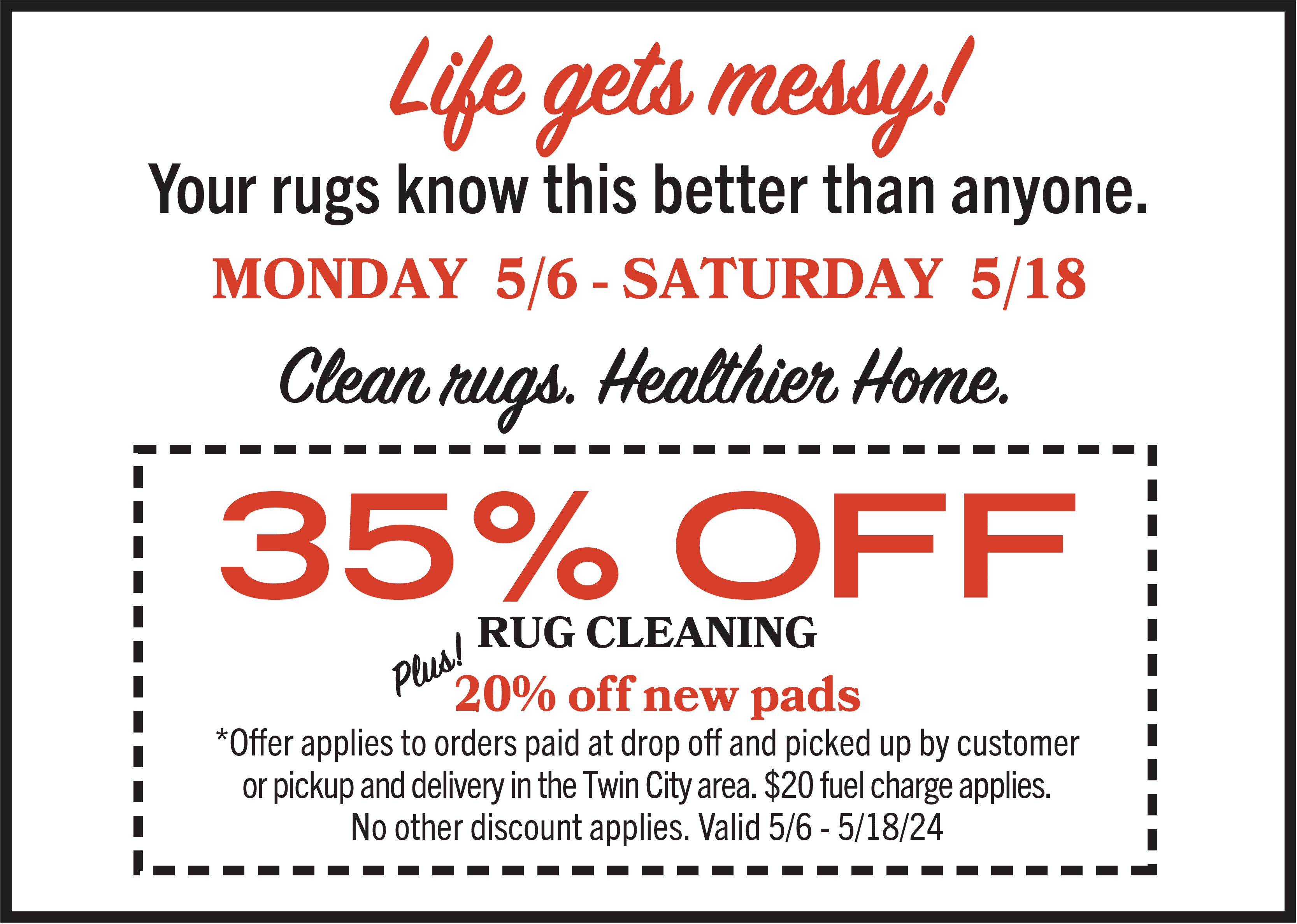 Discounted Rug Cleaning